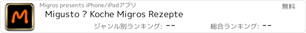 おすすめアプリ Migusto – Koche Migros Rezepte