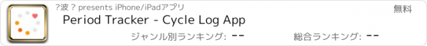 おすすめアプリ Period Tracker - Cycle Log App