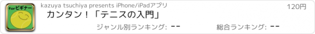 おすすめアプリ カンタン！「テニスの入門」