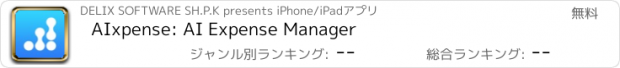 おすすめアプリ AIxpense: AI Expense Manager