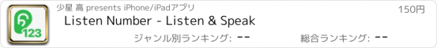 おすすめアプリ Listen Number - Listen & Speak