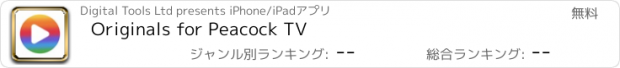 おすすめアプリ Originals for Peacock TV