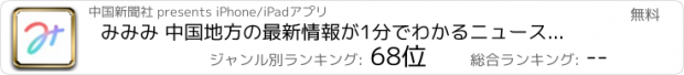 おすすめアプリ みみみ 中国地方の最新情報が1分でわかるニュースアプリ