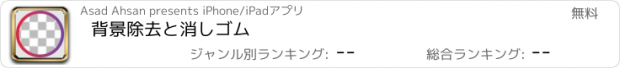 おすすめアプリ 背景除去と消しゴム