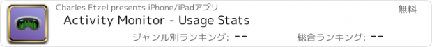 おすすめアプリ Activity Monitor - Usage Stats