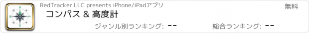 おすすめアプリ コンパス & 高度計