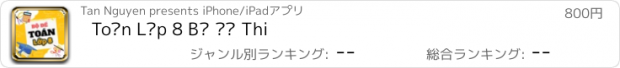 おすすめアプリ Toán Lớp 8 Bộ Đề Thi