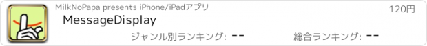 おすすめアプリ MessageDisplay