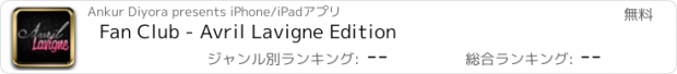 おすすめアプリ Fan Club - Avril Lavigne Edition