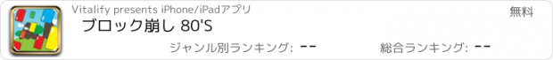 おすすめアプリ ブロック崩し 80'S　