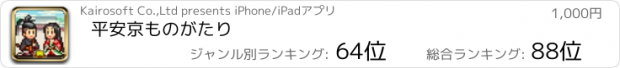 おすすめアプリ 平安京ものがたり