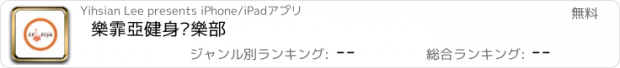 おすすめアプリ 樂霏亞健身俱樂部