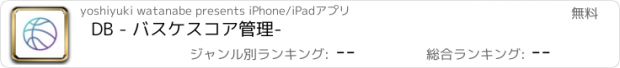 おすすめアプリ DB - バスケスコア管理-