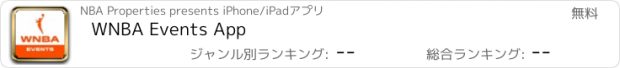 おすすめアプリ WNBA Events App