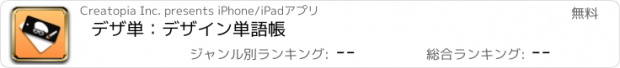 おすすめアプリ デザ単：デザイン単語帳