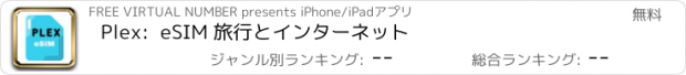 おすすめアプリ Plex:  eSIM 旅行とインターネット