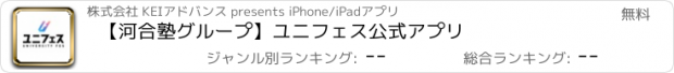 おすすめアプリ 【河合塾グループ】ユニフェス公式アプリ