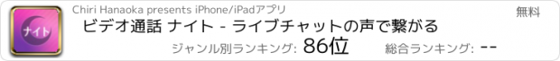 おすすめアプリ ビデオ通話 ナイト - ライブチャットの声で繋がる