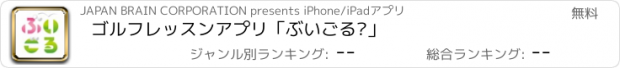 おすすめアプリ ゴルフレッスンアプリ「ぶいごる®」