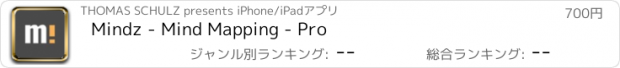 おすすめアプリ Mindz - Mind Mapping - Pro