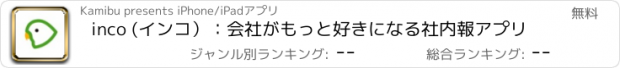 おすすめアプリ inco (インコ）：会社がもっと好きになる社内報アプリ