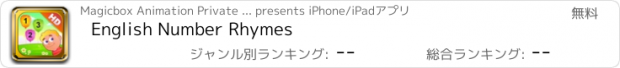 おすすめアプリ English Number Rhymes