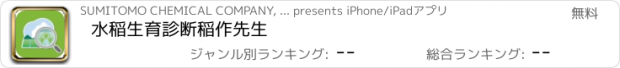 おすすめアプリ 水稲生育診断　稲作先生