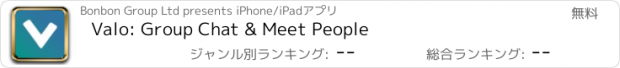 おすすめアプリ Valo: Group Chat & Meet People