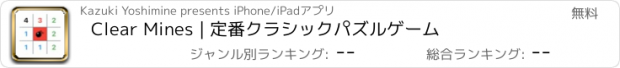 おすすめアプリ Clear Mines | マインスイーパー