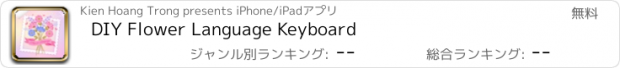 おすすめアプリ DIY Flower Language Keyboard