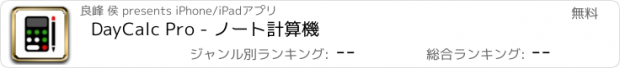 おすすめアプリ DayCalc Pro - ノート計算機