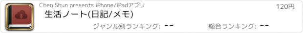 おすすめアプリ 生活ノート(日記/メモ)