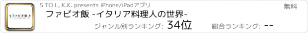 おすすめアプリ ファビオ飯 -イタリア料理人の世界-