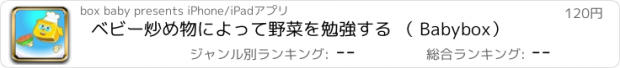 おすすめアプリ ベビー炒め物によって野菜を勉強する （ Babybox）