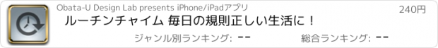 おすすめアプリ ルーチンチャイム 毎日の規則正しい生活に！