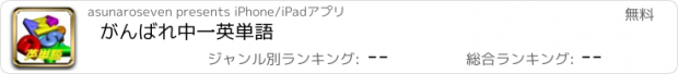 おすすめアプリ がんばれ中一英単語