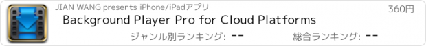 おすすめアプリ Background Player Pro for Cloud Platforms