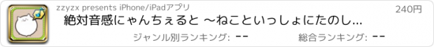 おすすめアプリ 絶対音感にゃんちぇると ～ねこといっしょにたのしい音感トレーニング！～