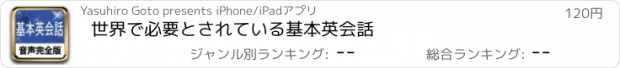 おすすめアプリ 世界で必要とされている基本英会話