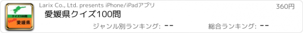 おすすめアプリ 愛媛県クイズ100問