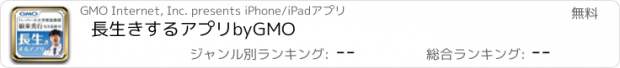 おすすめアプリ 長生きするアプリbyGMO