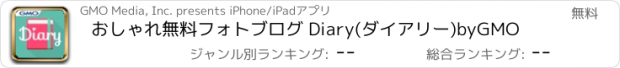 おすすめアプリ おしゃれ無料フォトブログ Diary(ダイアリー)byGMO