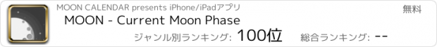 おすすめアプリ MOON - Current Moon Phase