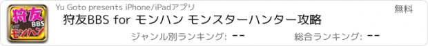 おすすめアプリ 狩友BBS for モンハン モンスターハンター攻略