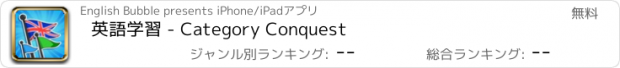 おすすめアプリ 英語学習 - Category Conquest