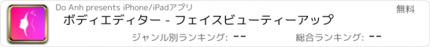 おすすめアプリ ボディエディター - フェイスビューティーアップ