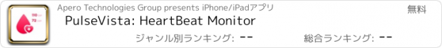 おすすめアプリ PulseVista: HeartBeat Monitor