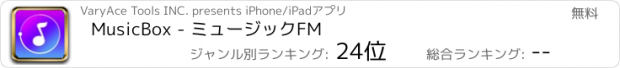 おすすめアプリ MusicBox - ミュージックFM