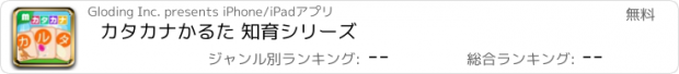 おすすめアプリ カタカナかるた 知育シリーズ