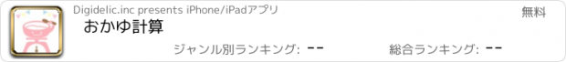 おすすめアプリ おかゆ計算